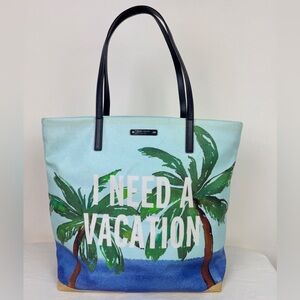 Kate Spade 'I Need A Vacation' Bon Shopper Tote
